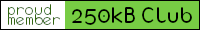 badge: proud member of the 250kb club